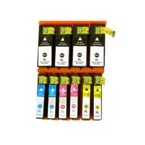 Remanufactured Epson 68, 69 ink cartridges - 10 pack