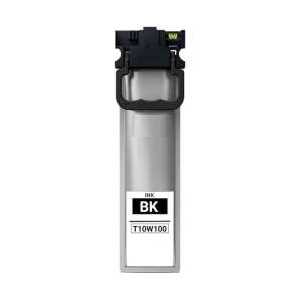 Remanufactured Epson T10W Black ink cartridge, T10W100 - High Capacity