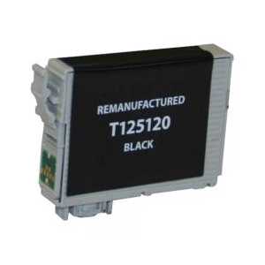 Remanufactured Epson 125 Black ink cartridge, T125120