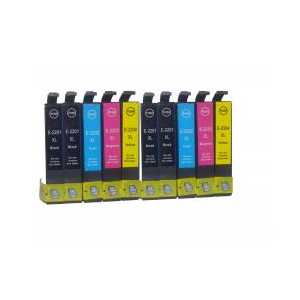 Remanufactured Epson 127 ink cartridges - Extra High Capacity - 10 pack