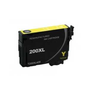 Remanufactured Epson 200XL Yellow ink cartridge, T200XL420 - High Capacity