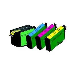 Remanufactured Epson 252XL ink cartridges - High Capacity - 4 pack