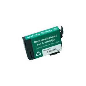 Remanufactured Epson 252XL Cyan ink cartridge, T252XL220 - High Capacity