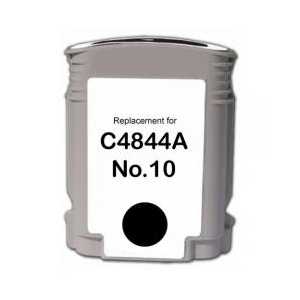 Remanufactured HP 10 Black ink cartridge, C4844A