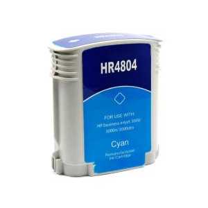 Remanufactured HP 12 Cyan ink cartridge, C4804A