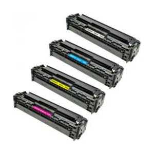 Compatible HP 125A toner cartridges - 4 pack