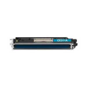 Compatible HP 126A Cyan toner cartridge, CE311A - 1,000 pages