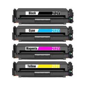 Compatible HP 213Y toner cartridges - Extra High Yield - 4-pack