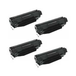 Compatible HP 36A toner cartridges, CB436A - 4 pack