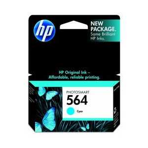 Original HP 564 Cyan ink cartridge, CB318WN