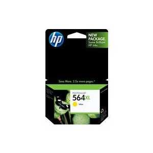 Original HP 564XL Yellow ink cartridge, CB325WN - High Yield