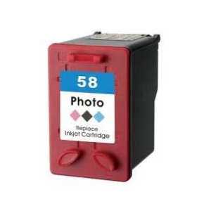 Remanufactured HP 58 Photo ink cartridge, C6658AN