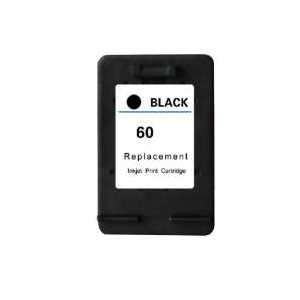 Remanufactured HP 60 Black ink cartridge, CC640WN