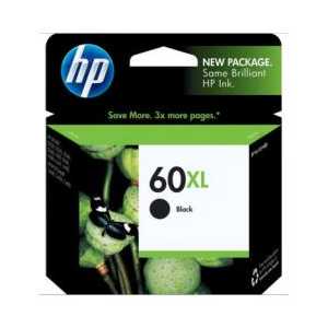 Original HP 60XL Black ink cartridge, CC641WN - High Yield