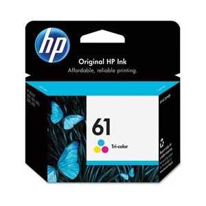 Original HP 61 Tricolor ink cartridge, CH562WN