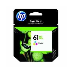 Original HP 61XL Tricolor ink cartridge, CH564WN - High Yield