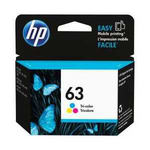 Original HP 63 Color ink cartridge, F6U61AN