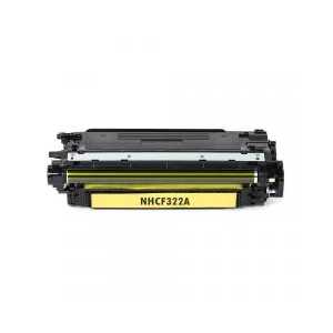 Compatible HP 653A Yellow toner cartridge, CF322A - 16,500 pages