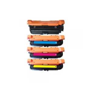 Compatible HP 652A, 654A toner cartridges - 4 pack