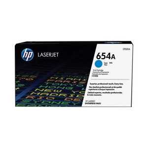 Original HP 654A Cyan toner cartridge, CF331A, 15000 pages