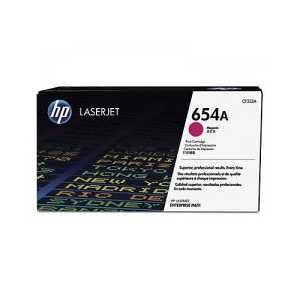 Original HP 654A Magenta toner cartridge, CF333A, 15000 pages