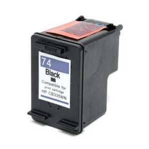 Remanufactured HP 74 Black ink cartridge, CB335WN