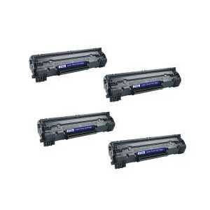 Compatible HP 78A toner cartridges, CE278A - Jumbo Yield - 4 pack