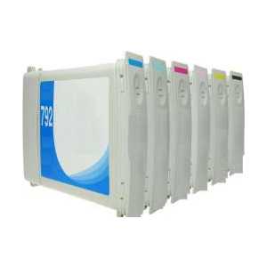 Remanufactured HP 792 ink cartridges - 6 pack