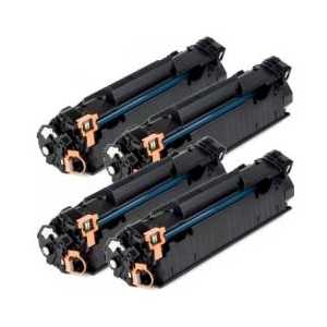 Compatible HP 85A toner cartridges, CE285A - 4 pack