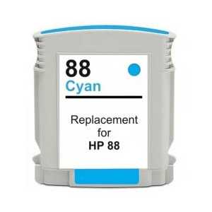 Remanufactured HP 88XL Cyan ink cartridge, C9391AN - High Yield