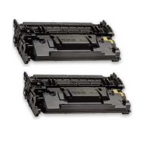 Compatible HP 89X toner cartridges, CF289X - High Yield - 2 pack