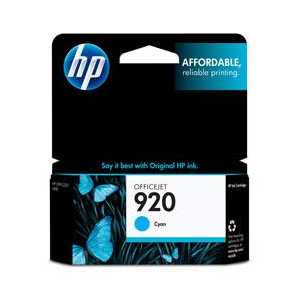 Original HP 920 Cyan ink cartridge, CH634AN