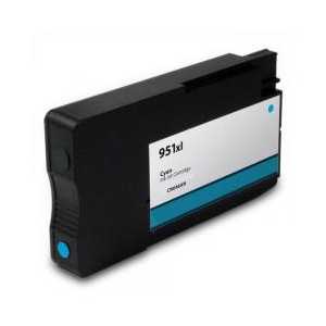 Remanufactured HP 951XL Cyan ink cartridge, CN046AN - High Yield