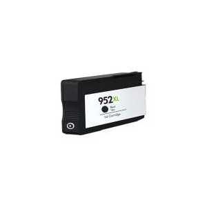 Remanufactured HP 952XL Black ink cartridge, F6U19AN - High Yield