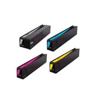 Remanufactured HP 972X ink cartridges - High Yield - 4 pack