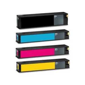 Remanufactured HP 981X ink cartridges - High Yield - 4 pack