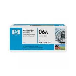 Original HP 06A Black toner cartridge, C3906A, 2500 pages