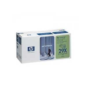 Original HP 29X Black toner cartridge, High Yield, C4129X, 10000 pages