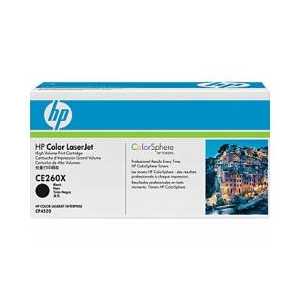 Original HP 649X Black toner cartridge, High Yield, CE260X, 17000 pages