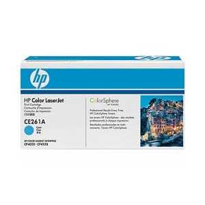 Original HP 648A Cyan toner cartridge, CE261A, 11000 pages