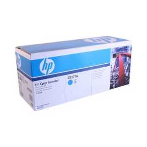 Original HP 650A Cyan toner cartridge, CE271A, 15000 pages