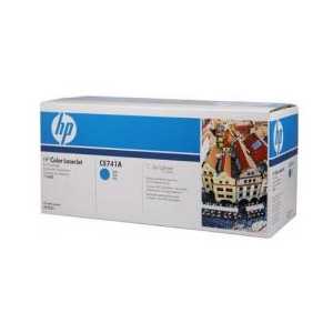 Original HP 307A Cyan toner cartridge, CE741A, 7300 pages