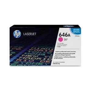 Original HP 646A Magenta toner cartridge, CF033A, 12500 pages