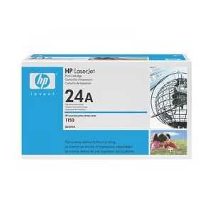 Original HP 24A Black toner cartridge, Q2624A, 2500 pages