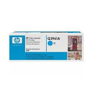 Original HP 122A Cyan toner cartridge, Q3961A, 4000 pages