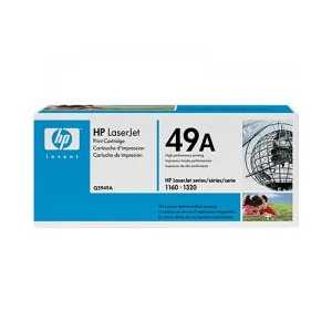 Original HP 49A Black toner cartridge, Q5949A, 2500 pages