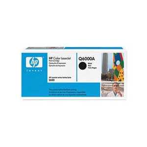 Original HP 124A Black toner cartridge, Q6000A, 2500 pages