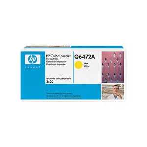 Original HP 502A Yellow toner cartridge, Q6472A, 4000 pages