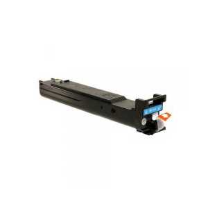 Compatible Konica Minolta A0DK433 Cyan toner cartridge, 8000 pages