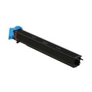 Compatible Konica Minolta TN611C Cyan toner cartridge, A070430, 27000 pages